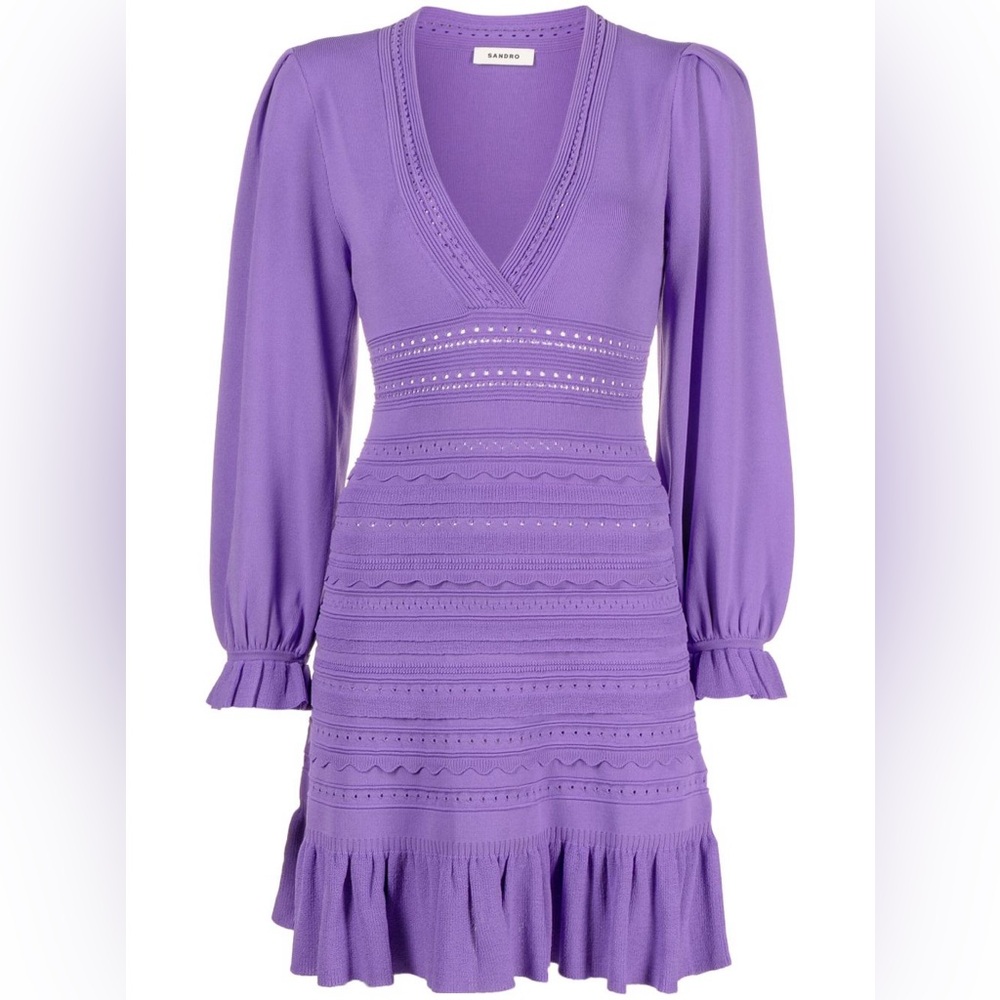 Sandro Label Dress - Picture 4 of 9